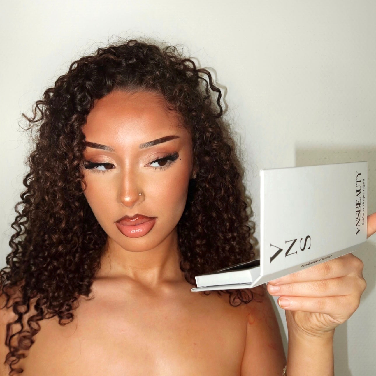 Faux cils magnétiques - Volume russe